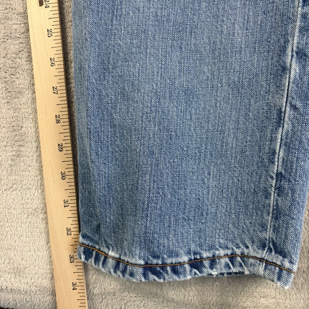 Vintage Levis 501 Distressed‎ Jeans in Blue Fade Wash Men Fits 31x33 (Tag 32x34)